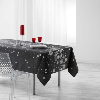 Maison & Déco Nappe Douceur d intérieur CONSTELLATION Gris anthracite