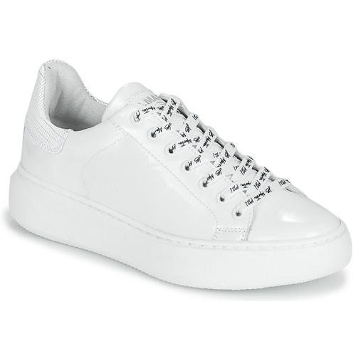 Chaussures Femme Baskets basses JB Martin FATALE VERNIS BLANC