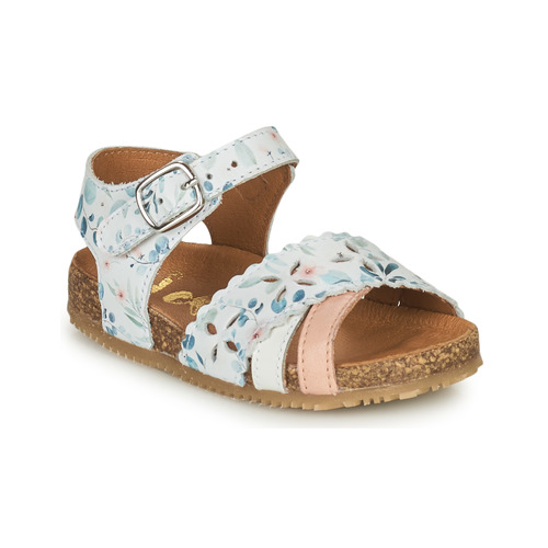 Chaussures Fille Sandales et Nu-pieds Little Mary BRUNA Blanc