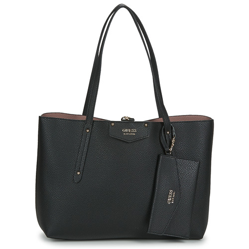 Sacs Femme Cabas / Sacs shopping Guess ECO BRENTON TOTE Noir