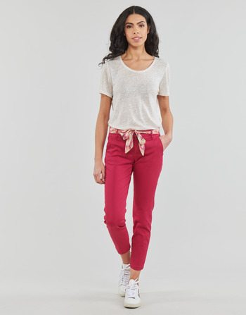 Vêtements Femme Chinos / Carrots Freeman T.Porter CLAUDIA FELICITA Persian red