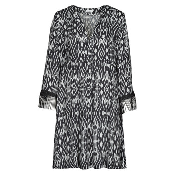 Vêtements Femme Robes courtes Replay W9732A Noir / Blanc