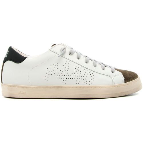 Chaussures Homme Baskets mode P448 JOHN WHI-OLI Blanc