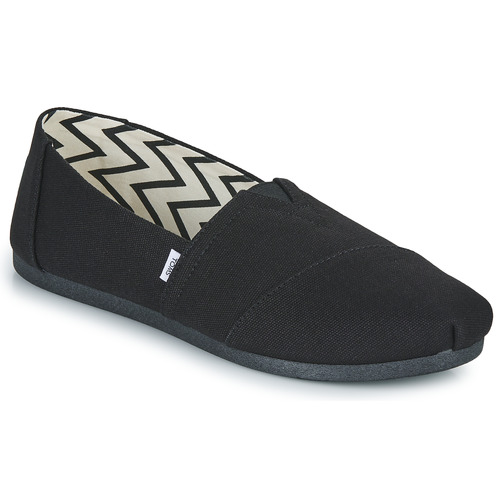 Chaussures Femme Espadrilles Toms ALPARGATA Black