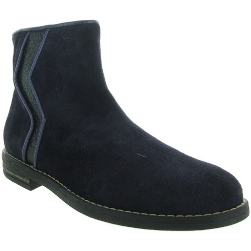 Chaussures Fille Bottines Reqin's MARISSA Bleu