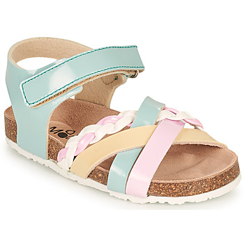 Chaussures Fille Sandales et Nu-pieds Mod'8 KOENIA Bleu / Rose