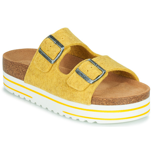 Chaussures Femme Mules Shepherd KATTIS Jaune