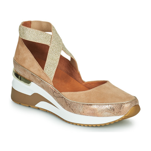 Chaussures Femme Baskets montantes Mam'Zelle VOLOU Beige