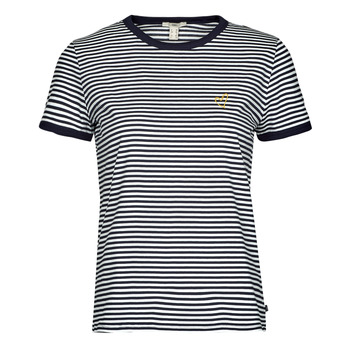 Vêtements Femme T-shirts manches courtes Esprit OCS Y/D STRIPE Marine