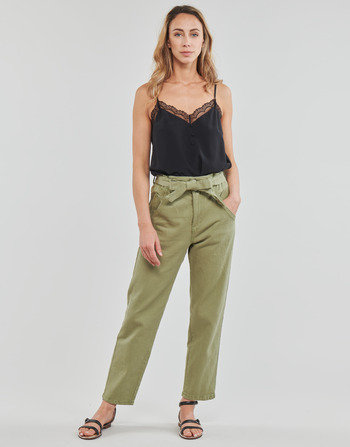 Vêtements Femme Pantalons fluides / Sarouels Esprit Relaxed Jogger Kaki