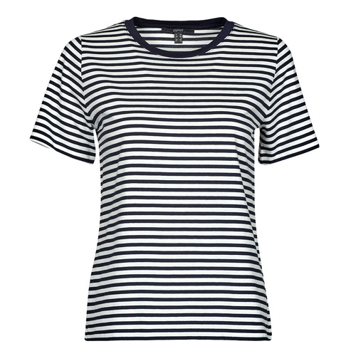 Vêtements Femme T-shirts manches courtes Esprit OCS basic tee Marine