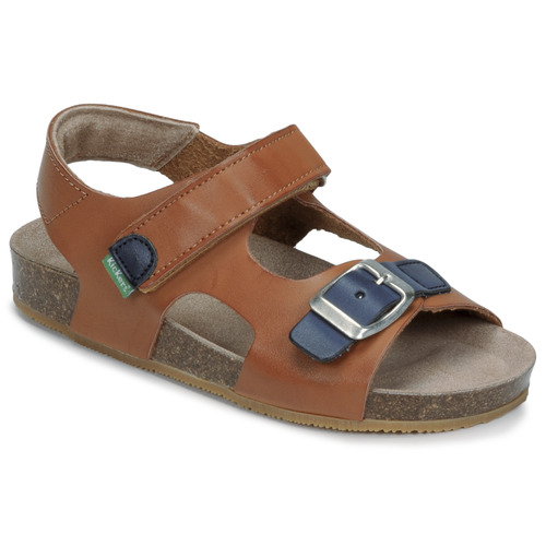 Chaussures Garçon Sandales et Nu-pieds Kickers FUXIO Camel