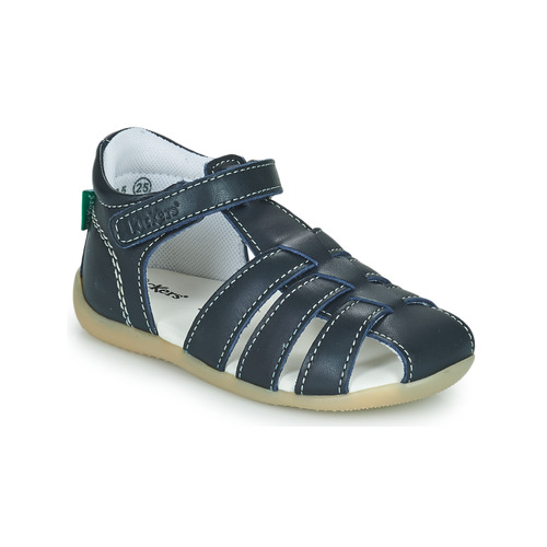 Chaussures Garçon Sandales et Nu-pieds Kickers BIGFLO-2 Marine