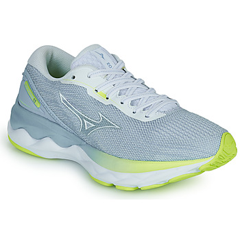 Chaussures Femme Running / trail Mizuno WAVE SKYRISE 3 Gris / Jaune