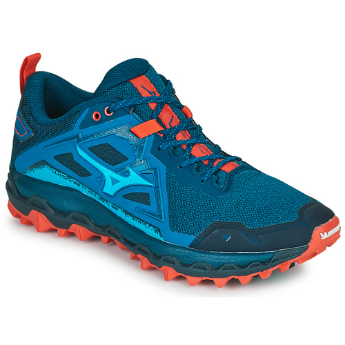 Chaussures Homme Running / trail Mizuno MUNJI 8 Bleu / Rouge