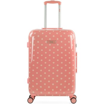 Sacs Femme Valises Rigides Skpat Polka Dots Orange