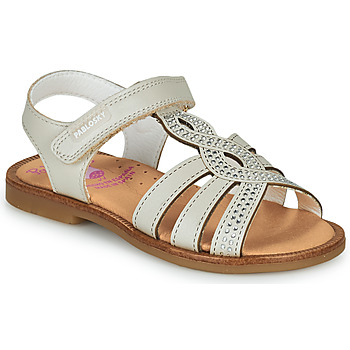 Chaussures Fille Sandales et Nu-pieds Pablosky TILIP Blanc