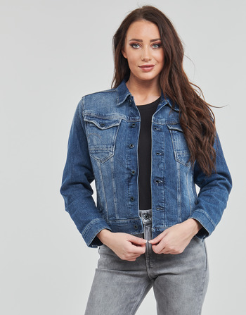 Vêtements Femme Vestes en jean G-Star Raw ARC 3D JACKET Bleu