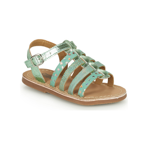 Chaussures Fille Sandales et Nu-pieds Citrouille et Compagnie MAYANA Turquoise clair