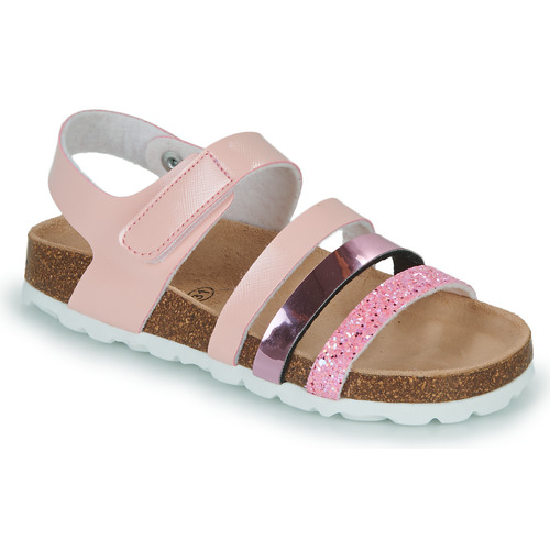 Chaussures Fille Sandales et Nu-pieds Citrouille et Compagnie ZELLIE Rose