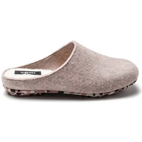 Chaussures Femme Mules V.gan Vegan Flax Mule Chaussons Rose