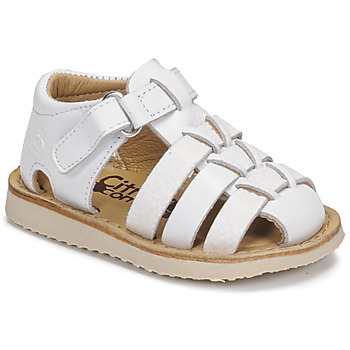 Chaussures Enfant Sandales et Nu-pieds Citrouille et Compagnie MISTIGRI Blanc