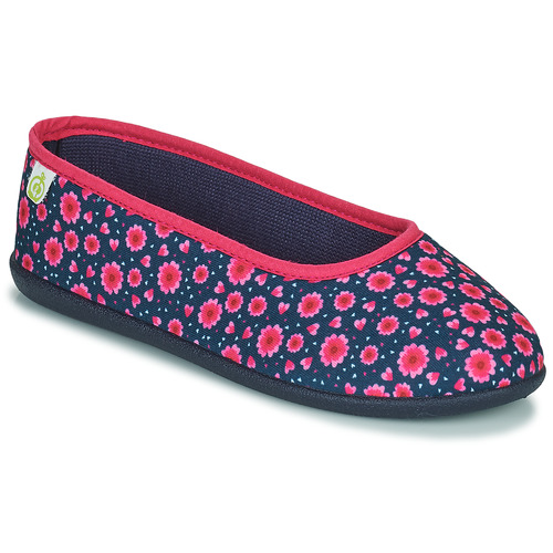 Chaussures Fille Chaussons Citrouille et Compagnie BLOOM MARINE FUCHIA