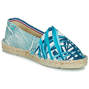 Chaussures Femme Espadrilles Art of Soule LEAF-BLUE Bleu