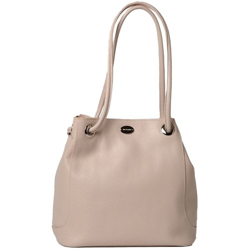 Sacs Femme Sacs porté main Mac Douglas Sac seau en cuir Poppy Buni  ref 52643 Beige