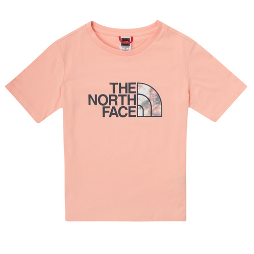 Vêtements Fille T-shirts manches courtes The North Face EASY RELAXED TEE Rose