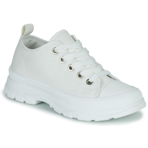 Chaussures Fille Baskets basses Citrouille et Compagnie FASHION Blanc