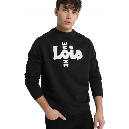 Vêtements Homme Sweats Lois Sweat homme noir LOIS 164593881 Noir