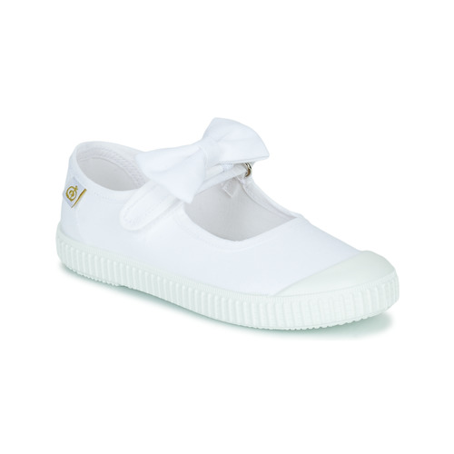 Chaussures Fille Ballerines / babies Citrouille et Compagnie OZIMINI Blanc