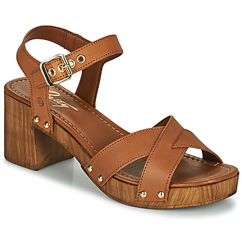 Chaussures Femme Sandales et Nu-pieds Betty London LOLLA Cognac