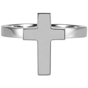 Montres & Bijoux Femme Bijoux Orusbijoux Bague Argent Rhodié Croix Marie Argenté