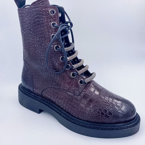 Chaussures Femme Bottines Semerdjian Bottines E112E9 Mulberry - Rouge