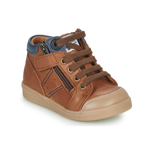 Chaussures Garçon Baskets montantes GBB ANATOLE Marron