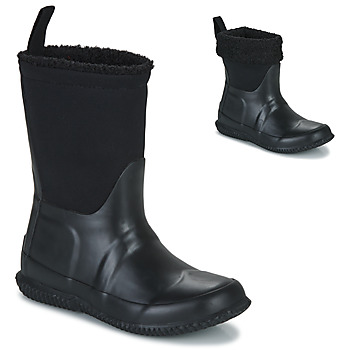 Chaussures Enfant Bottes de neige Hunter Sherpa boot Noir