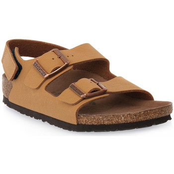 Chaussures Garçon Mules Birkenstock MILANO HL CALZ S Marron