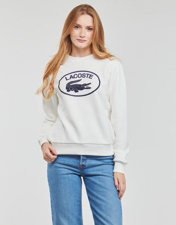 Vêtements Femme Sweats Lacoste SF0342 Blanc