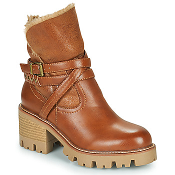 Chaussures Femme Bottines Refresh  Camel