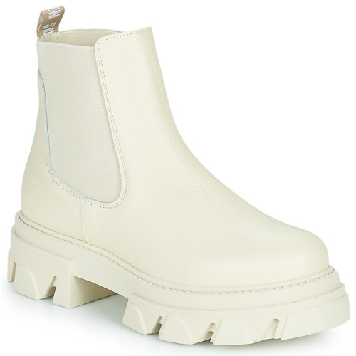 Chaussures Femme Boots Steve Madden MIXTURE Blanc