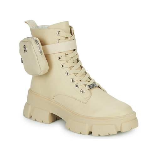 Chaussures Femme Boots Steve Madden TANKER-P Beige