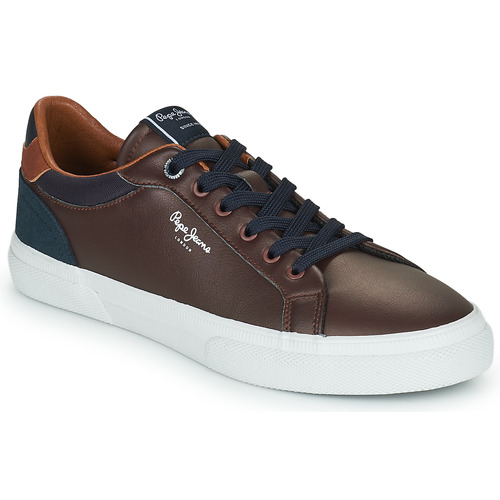 Chaussures Homme Baskets basses Pepe jeans KENTON COURT Marron