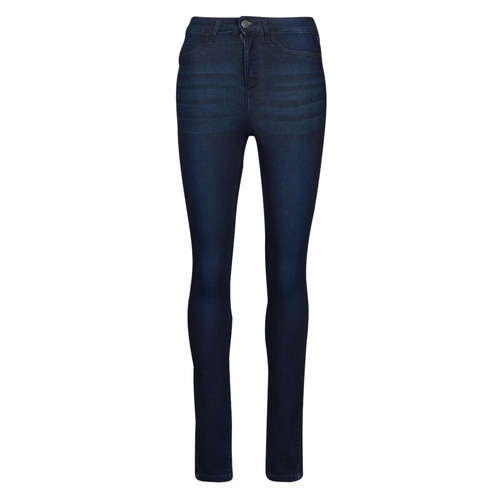 Vêtements Femme Jeans skinny Noisy May NMCALLIE V1241DB Bleu foncé