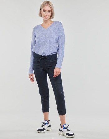 Vêtements Femme Pantalons 5 poches Freeman T.Porter CELINE LUVIA Bleu foncé