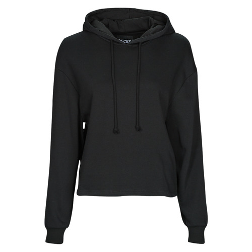 Vêtements Femme Sweats Pieces PCCHILLI LS HOODIE Noir