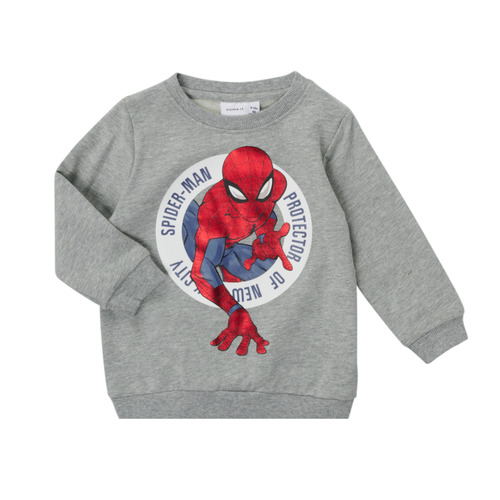 Vêtements Garçon Sweats Name it NMMJANICH SPIDERMAN SWEAT Gris