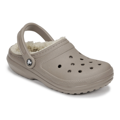 Chaussures Sabots Crocs CLASSIC LINED CLOG Beige