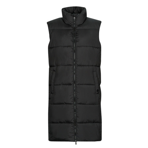 Vêtements Femme Doudounes Superdry STUDIOS LONGLINE QUILTED GILET Black